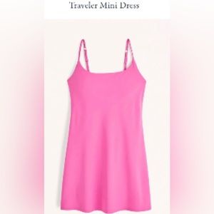 A&F Traveler Mini Dress-pink